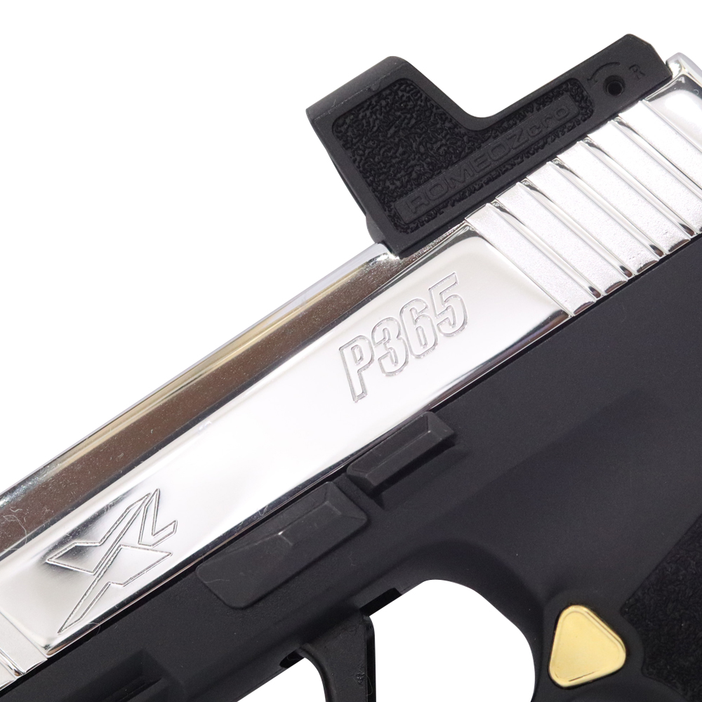 SIG SAUER 365XL-9-BXR3 -RXZ CHROME/GOLD CAL 9MM SEMI AUTO PISTOL