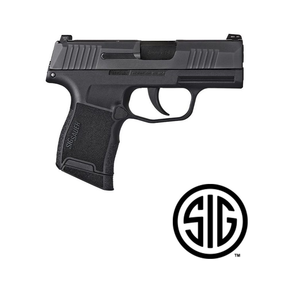 P365, 9MM, 3.1IN, NITRON, STRIKER, X-RAY 3, POLYMER GRIP, (2) 10RD STEEL MAG