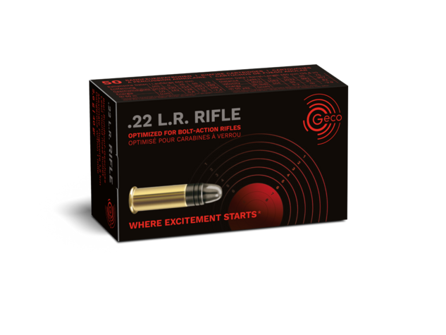 GECO AMMUNATION CAL .22.L.R.RIFLE