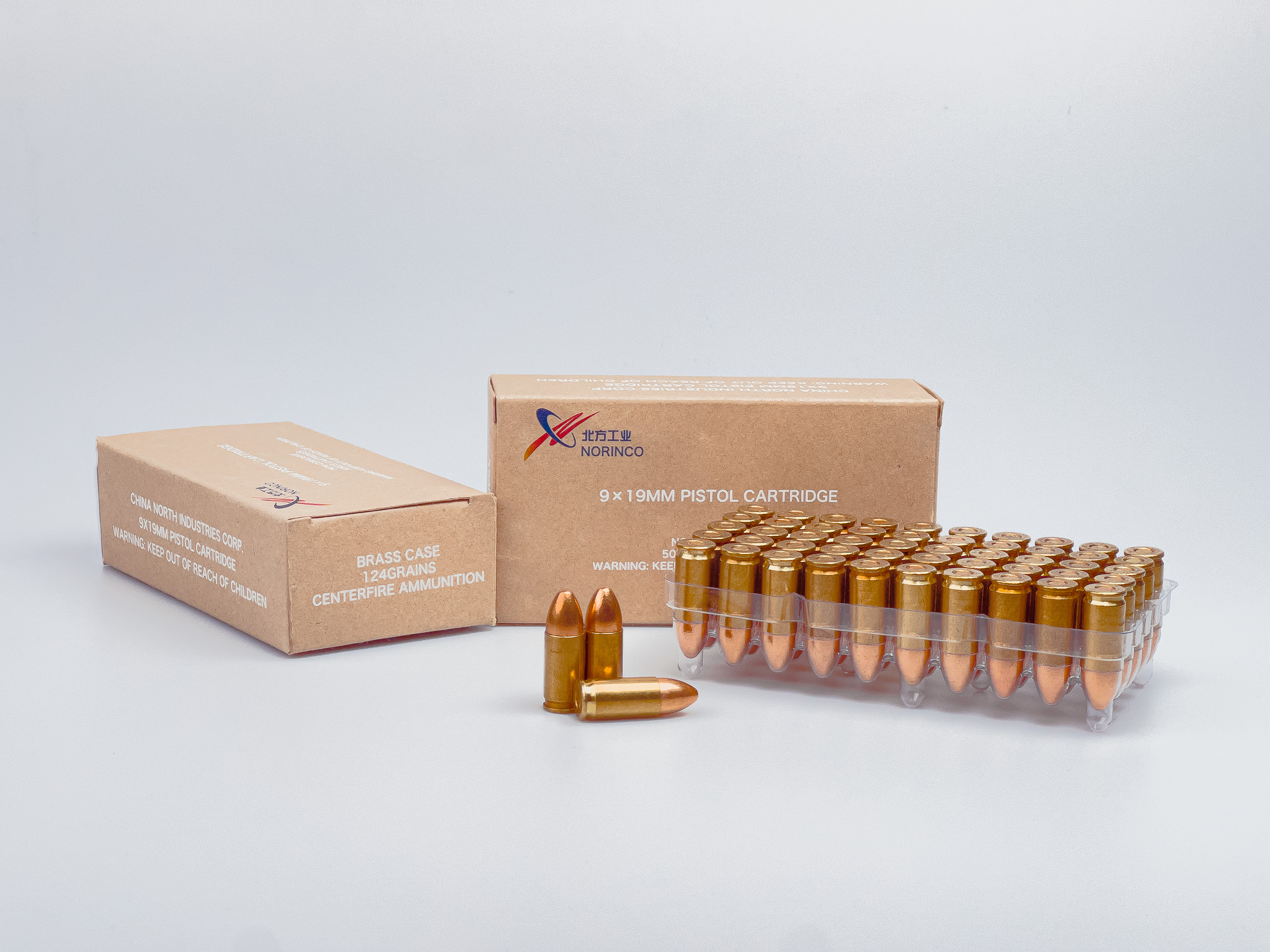 *تسليم فوري*  9MM  124 GRAIN 